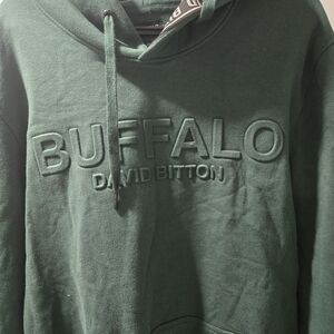Buffalo David Bitton Green Men's Hoodie